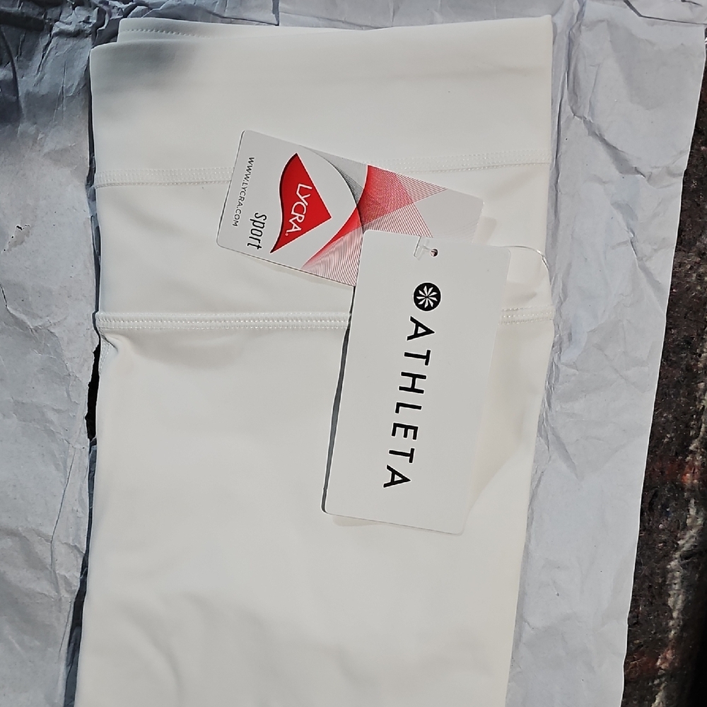 Athleta Crisp White Active Leggings